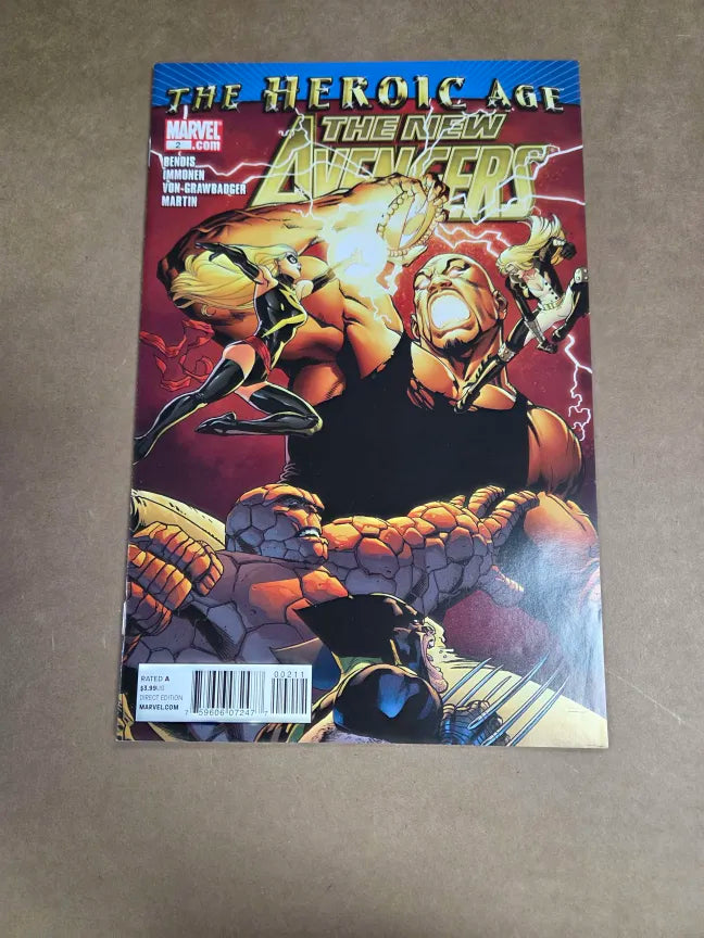 New Avengers #2 The Heroic Age  - 2010 - Marvel Comics