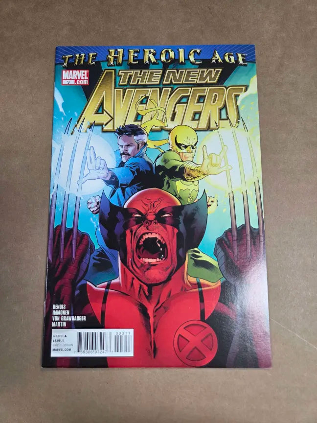 New Avengers #3 The Heroic Age - 2010 - Marvel Comics