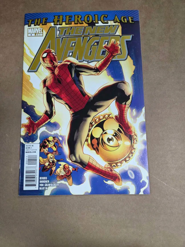 New Avengers #4 The Heroic Age - 2010 - Marvel Comics