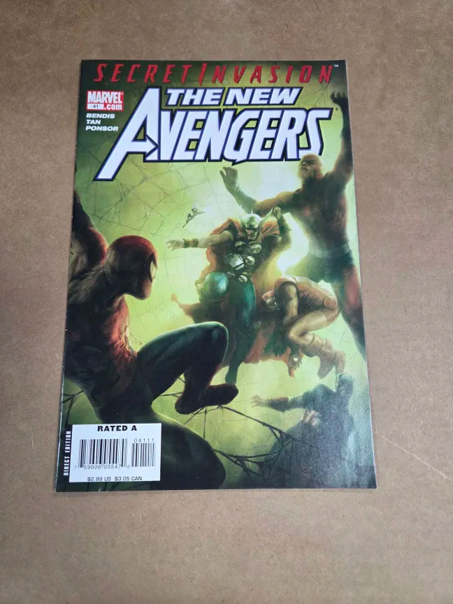 The New Avengers Secret Invasion #41 - 2008 - Marvel Comics