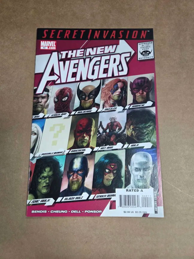 The New Avengers Secret Invasion #42 - 2008 - Marvel Comics