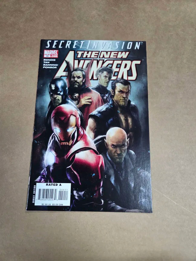 The New Avengers Secret Invasion #44 - 2008 - Marvel Comics