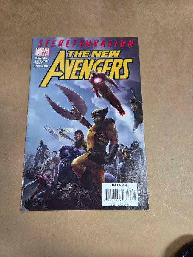 New Avengers #45 Secret Invasion - 2008 - Marvel Comics