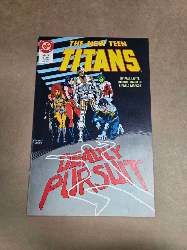 The New Teen Titans #32 - 1987 - DC Comics