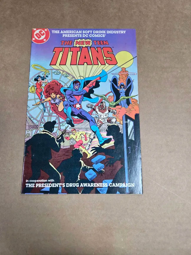 The New Teen Titans President's Drug Awareness Promo #1 - 1983 - DC Comics