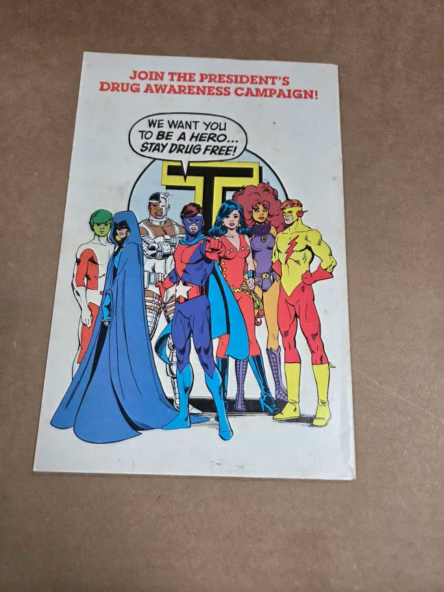 The New Teen Titans President's Drug Awareness Promo #1 - 1983 - DC Comics