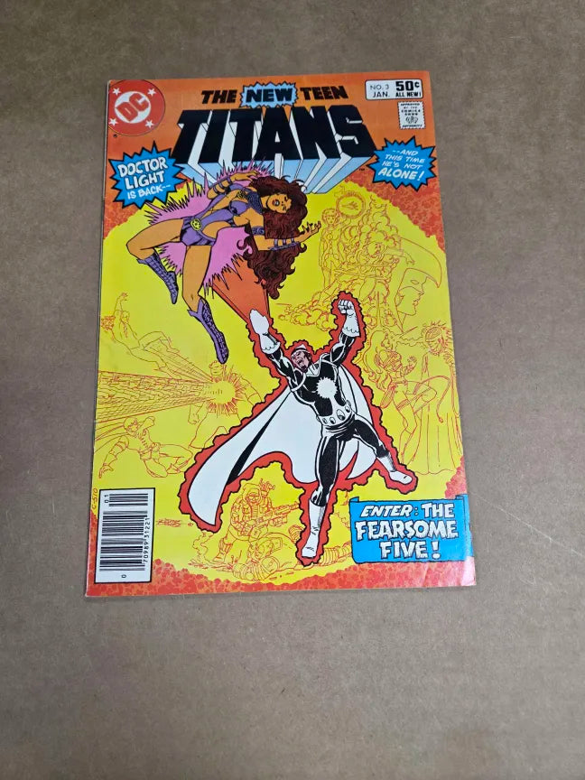 The New Teen Titans #3 - 1981 - DC Comics