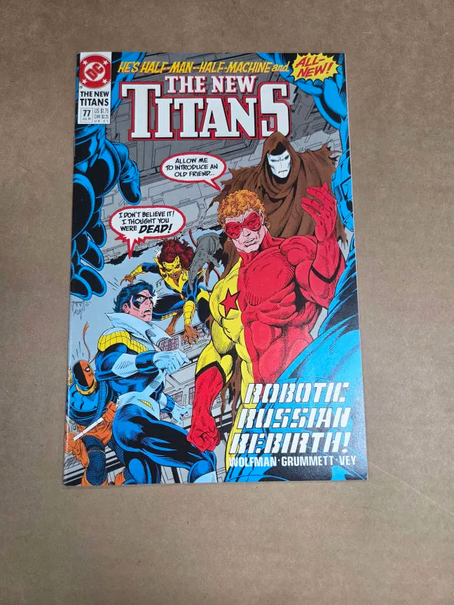The New Titans #77 - 1991 - DC Comics