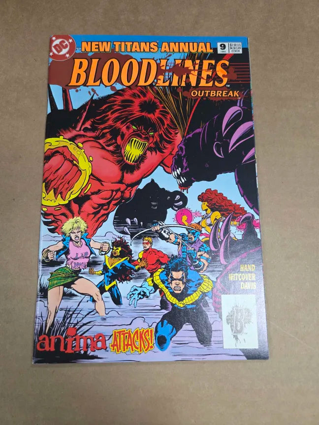 New Titans Annual Bloodlines #9 - 1993 - DC Comics