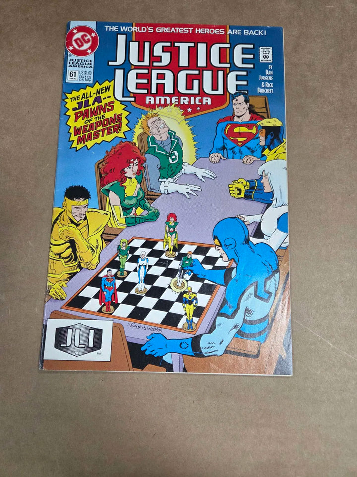 Justice League America #61 - 1992 - DC Comics
