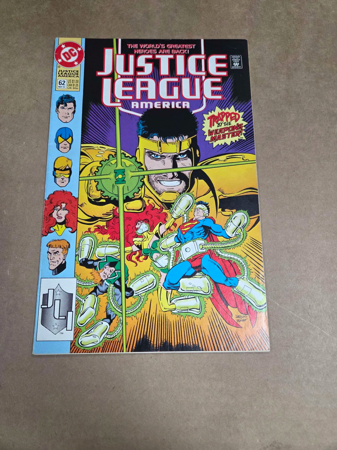 Justice League America #62 - 1992 - DC Comics