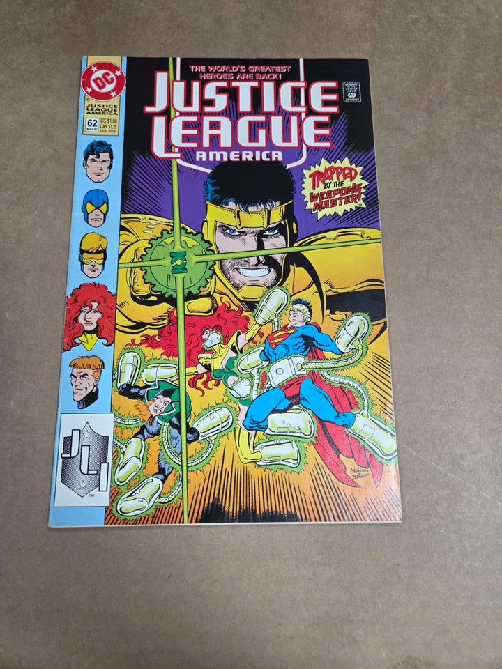 Justice League America #62 - 1992 - DC Comics