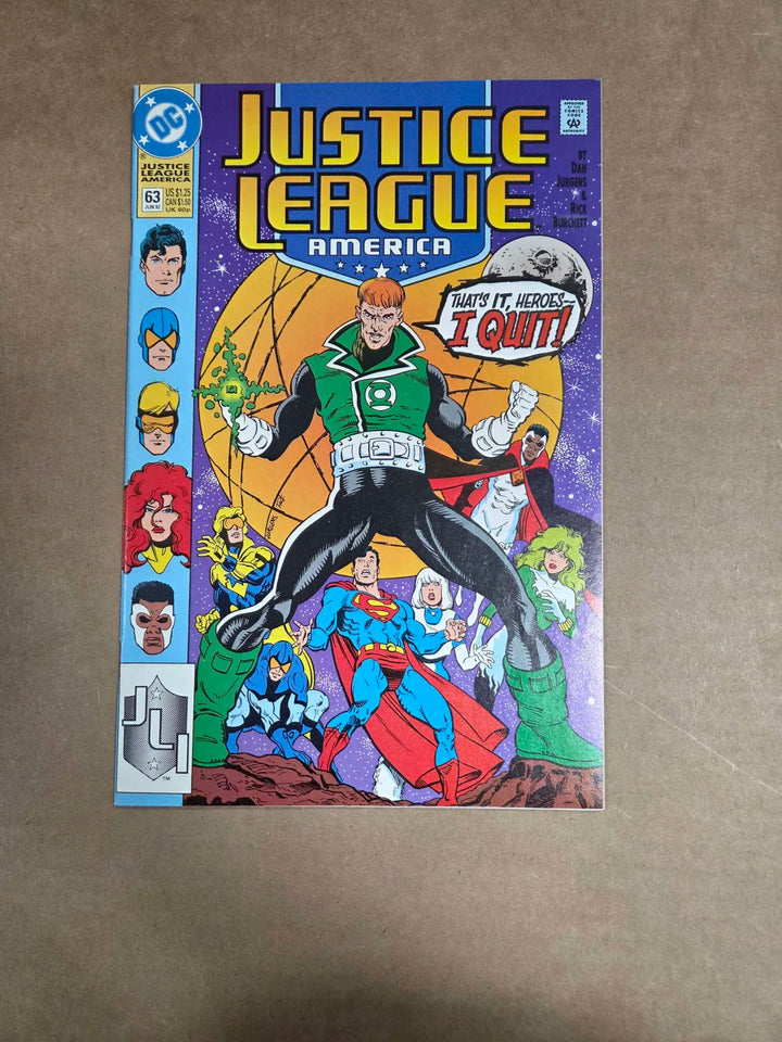 Justice League America #63 - 1992 - DC Comics