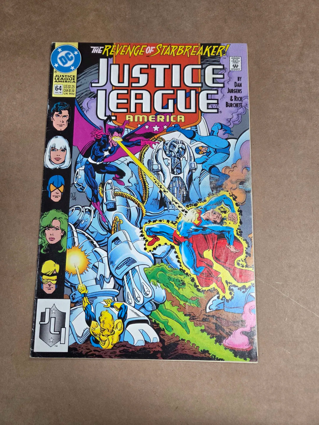 Justice League America #64 - 1992 - DC Comics