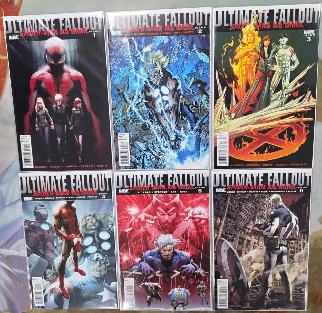 Ultimate Fallout #1-6 (COMPLETE BUNDLE 1st Miles Morales)