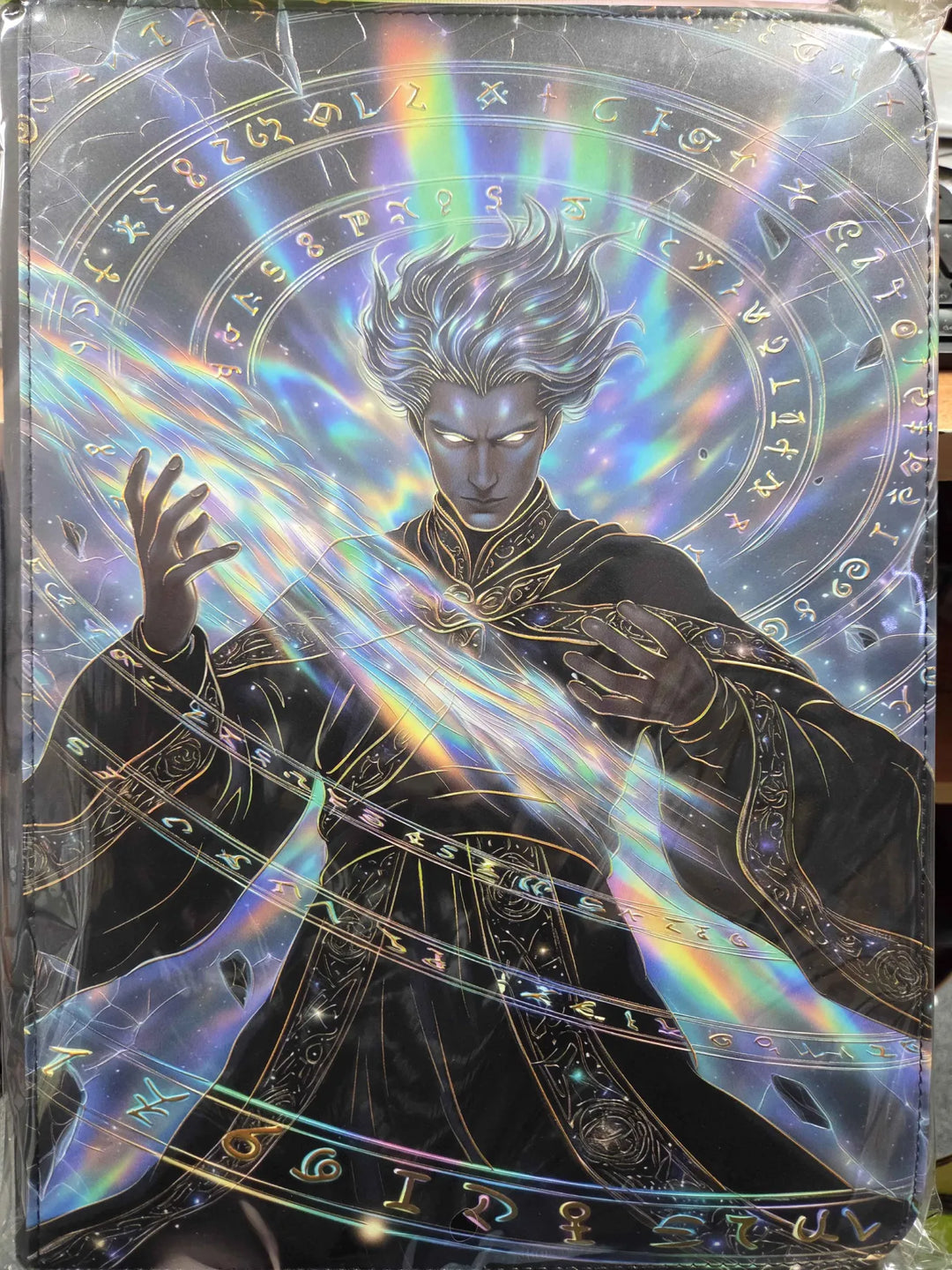 Aetherius the Unbound Maggot Labs™ 9-Pocket Zippered Binder