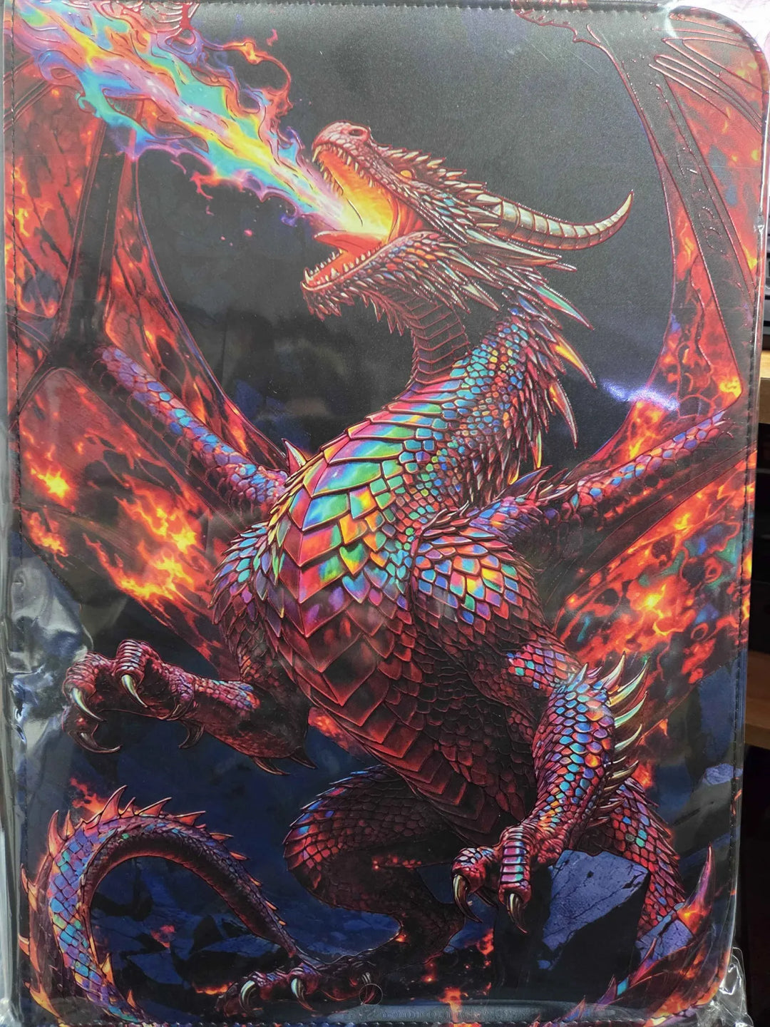 Chromatic Stormdrake Maggot Labs™ 9-Pocket Zippered Binder