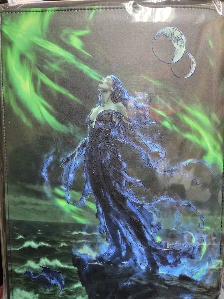 Lilithar, the Porcelain Eclipse Maggot Labs™ 9-Pocket Zippered Binder
