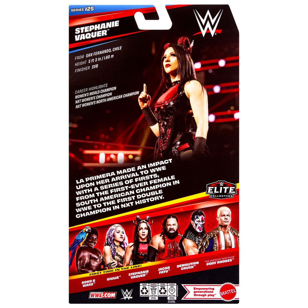 WWE Elite Series 125 Stephanie Vaquer Action Figure