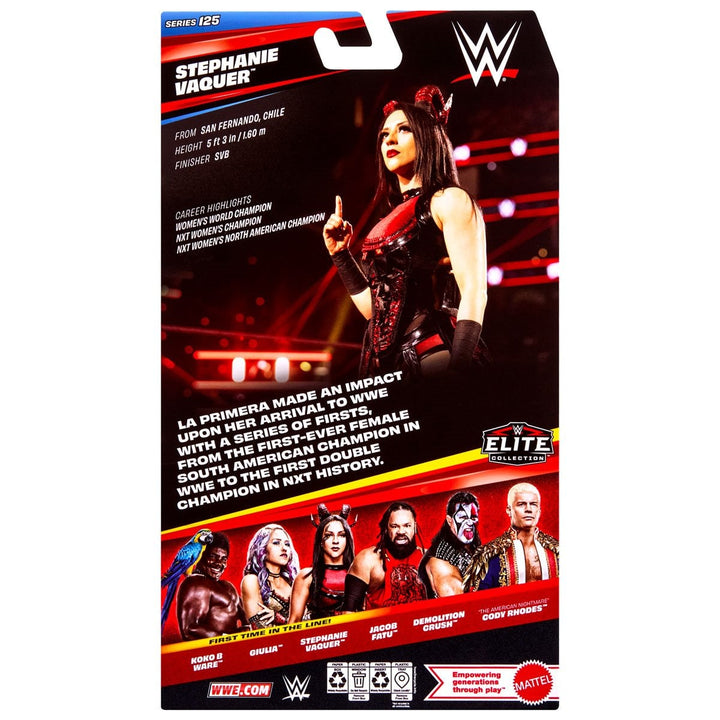 WWE Elite Series 125 Stephanie Vaquer Action Figure