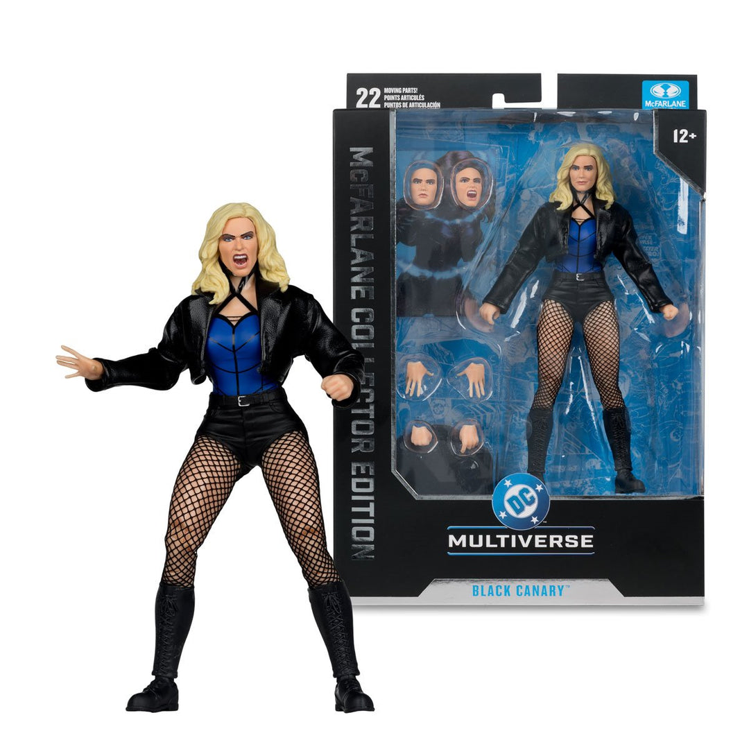 DC Multiverse MMcFarlane Collector Edition Wave 14 Black Canary DC Rebirth #54 7-Inch Scale Action Figure