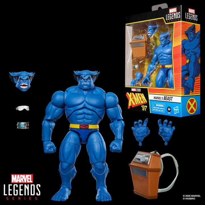 X-Men '97 Marvel Legends Series Beast 6-Inch Action Figure
