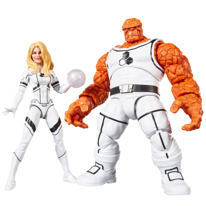 Marvel Legends Series Future Foundation The Thing & Invisible Woman 6-Inch Action Figures