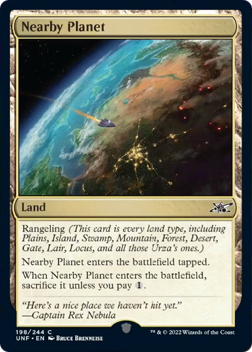 Nearby Planet