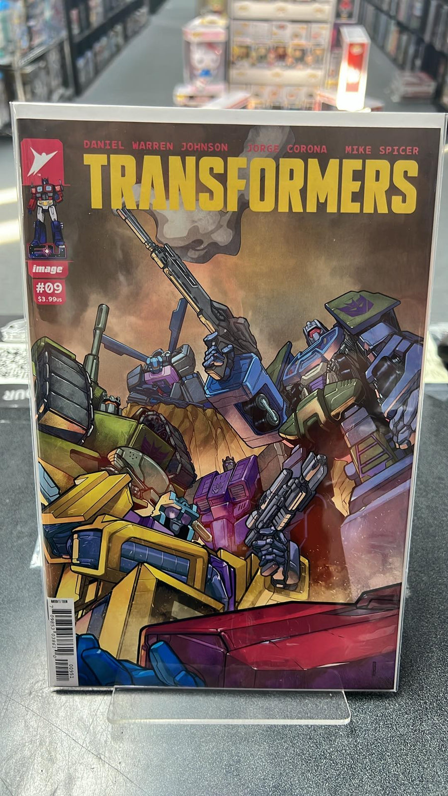 Transformers #9 Cover E 1 in 50 David Baldeon Variant