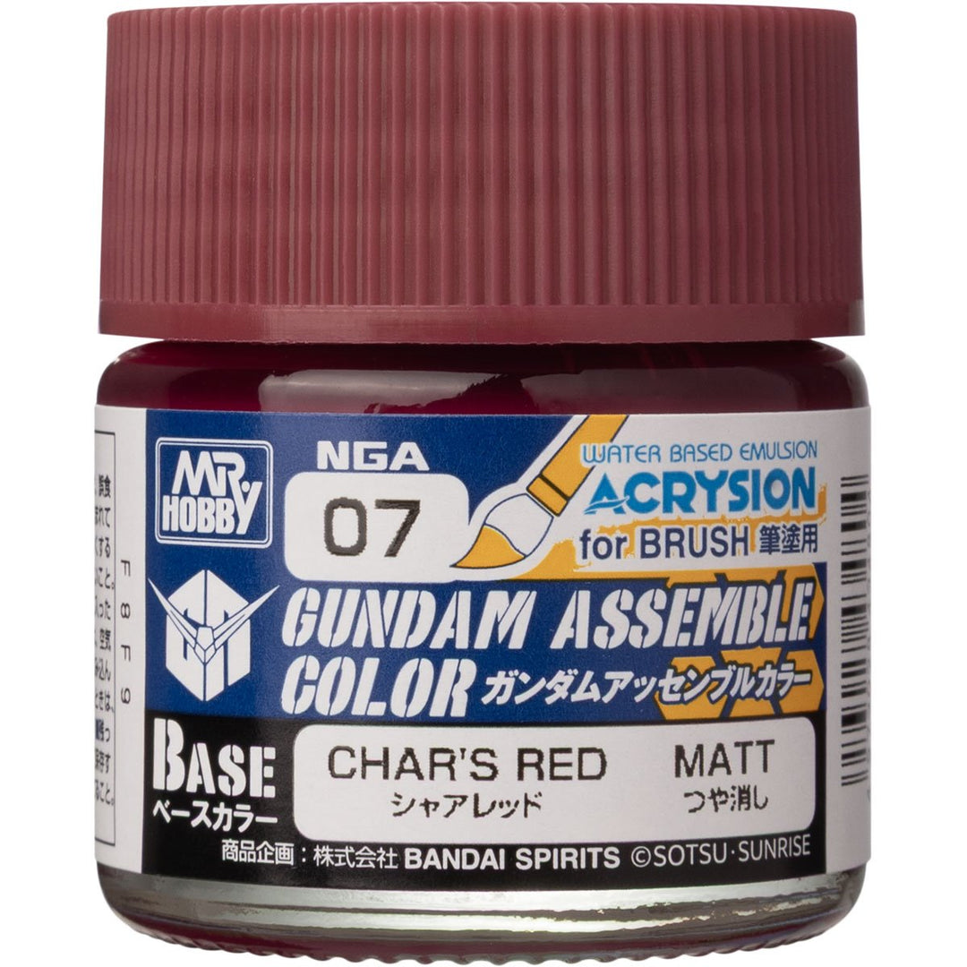 Gundam Assemble Color NGA07 Char's Red Paint
