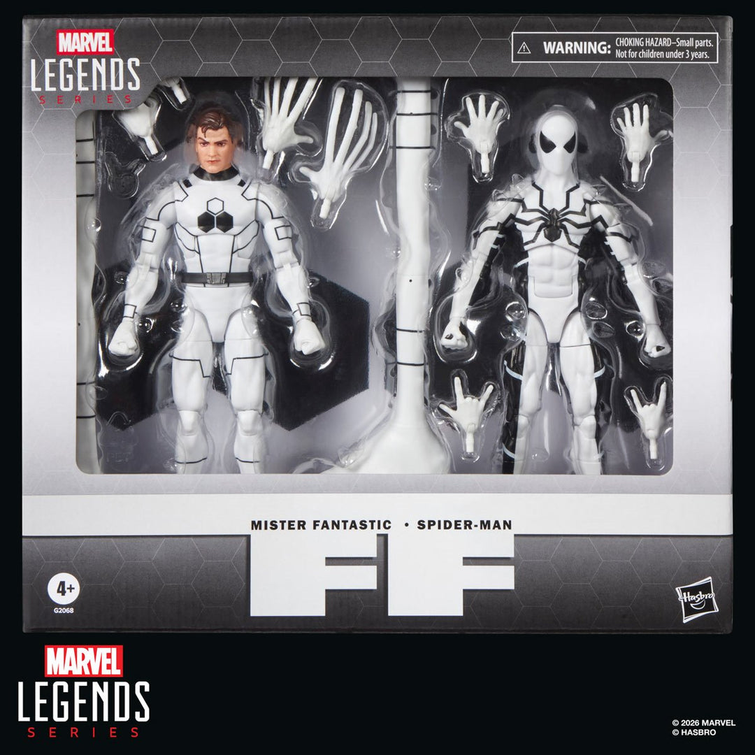 Marvel Legends Series Future Foundation Mister Fantastic & Spider-Man 6-Inch Action Figures