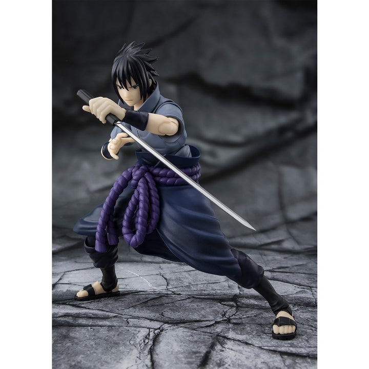 Naruto Sasuke Uchiha Solitary Shinobi S.H.Figuarts Action Figure