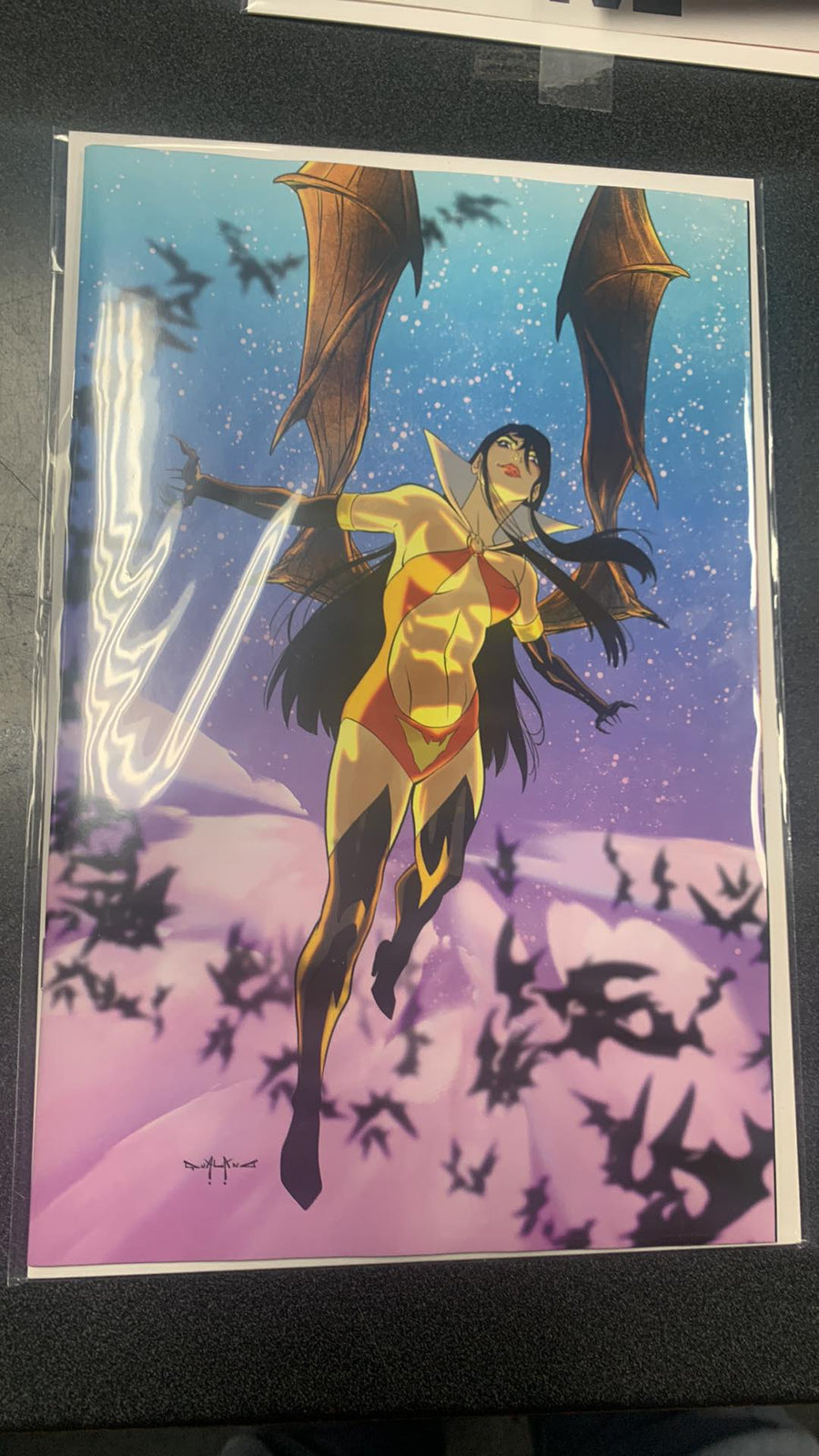 Vampirella vs Superpowers #1 Cover Y 10 Copy Foc Variant Edition Qualano