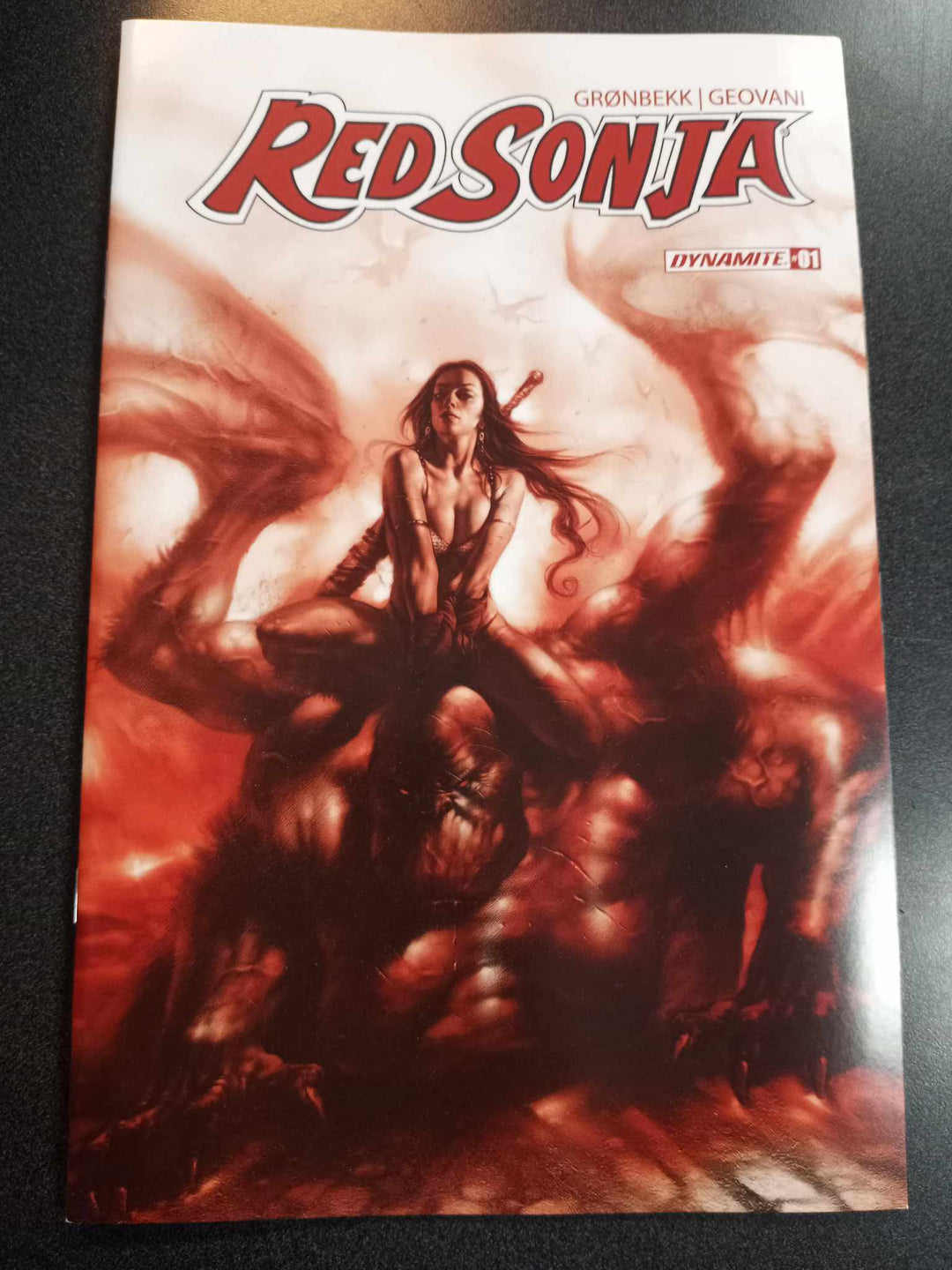 Red Sonja 2023 #1 Cover V 25 Copy Parrillo Tint