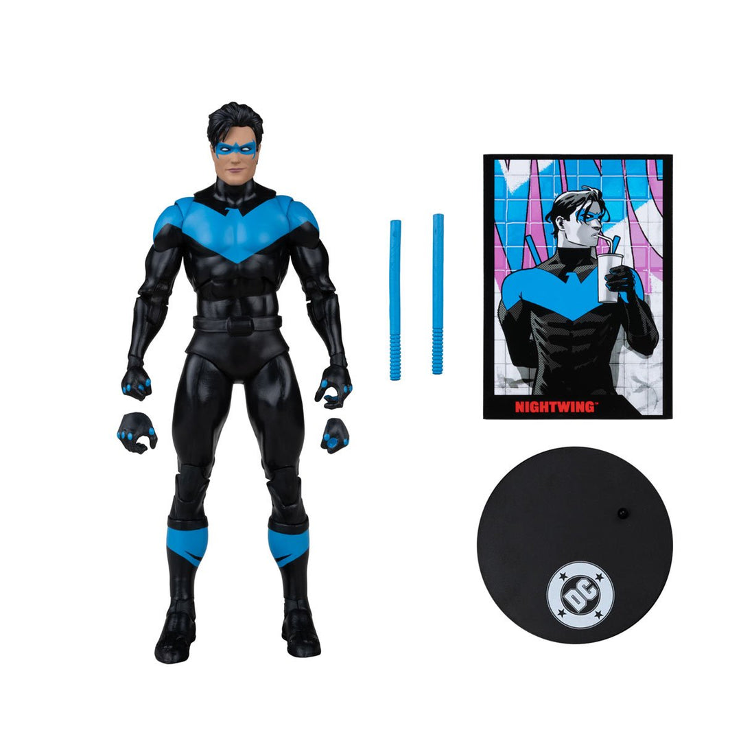 DC Direct Page Punchers Wave 14 Nightwing #81 7-Inch Scale Action Figure with Comic