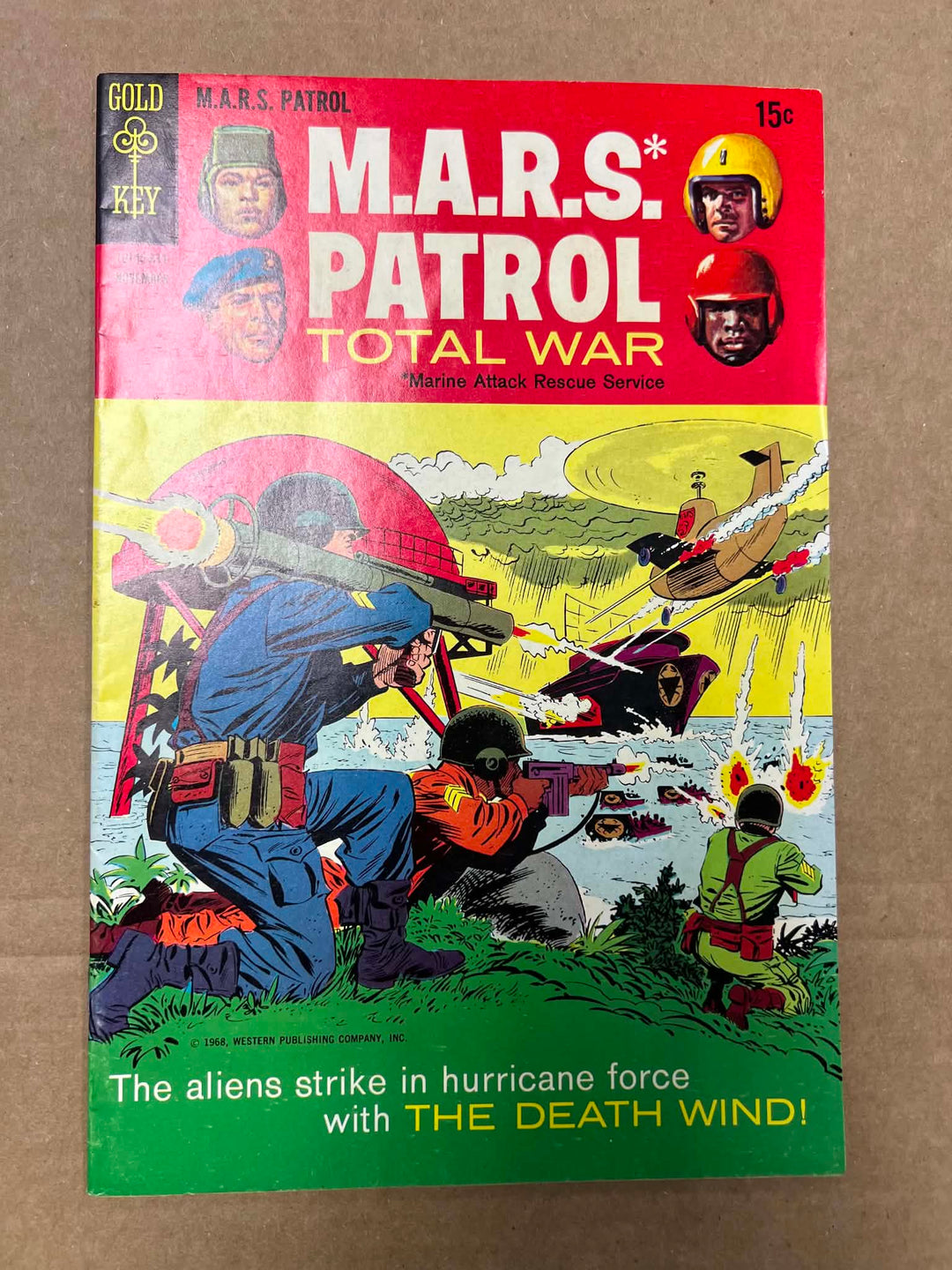 M.A.R.S Patrol Total War #7 November 1968