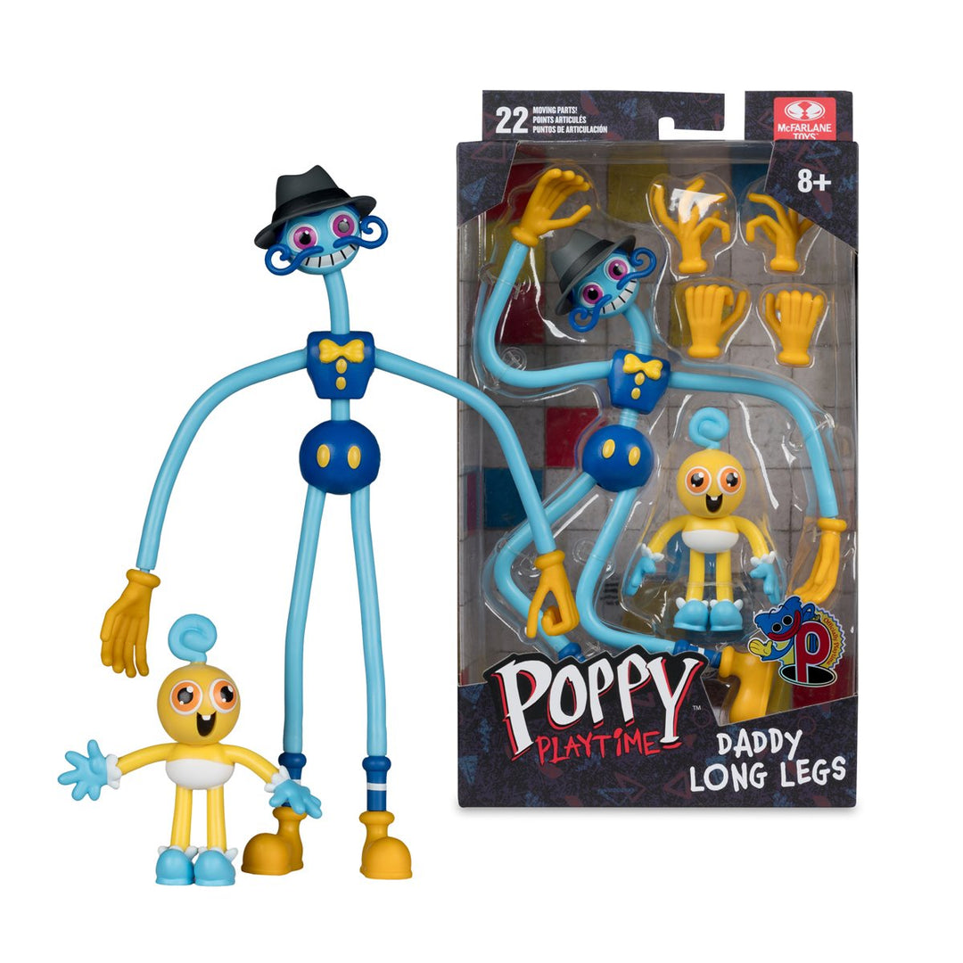 Poppy Playtime Wave 2 Daddy Long Legs 7-Inch Scale Action Figure