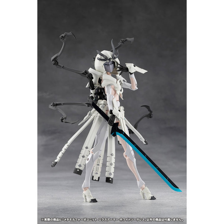 Megalomaria Unlimited Universe Metamorphose Unit EXArmor White Sorceress Model Kit