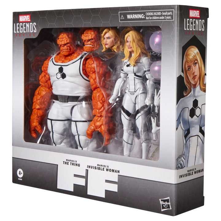 Marvel Legends Series Future Foundation The Thing & Invisible Woman 6-Inch Action Figures