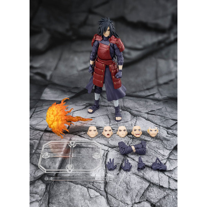 Naruto: Shippuden Madara Uchiha Legend Of Darkness S.H.Figuarts Action Figure