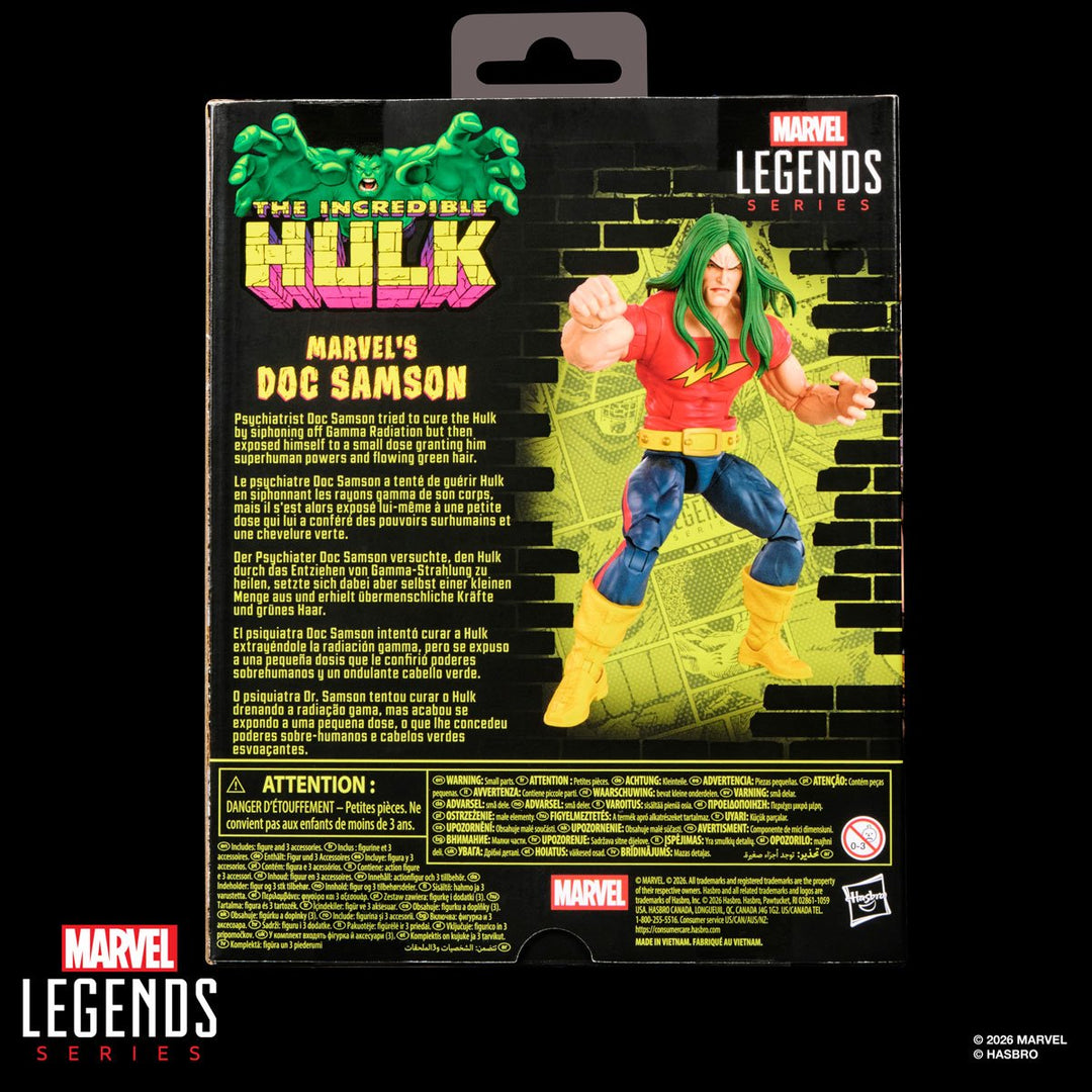 Hulk Marvel Legends Series Doc Samson 6-Inch Action Figure