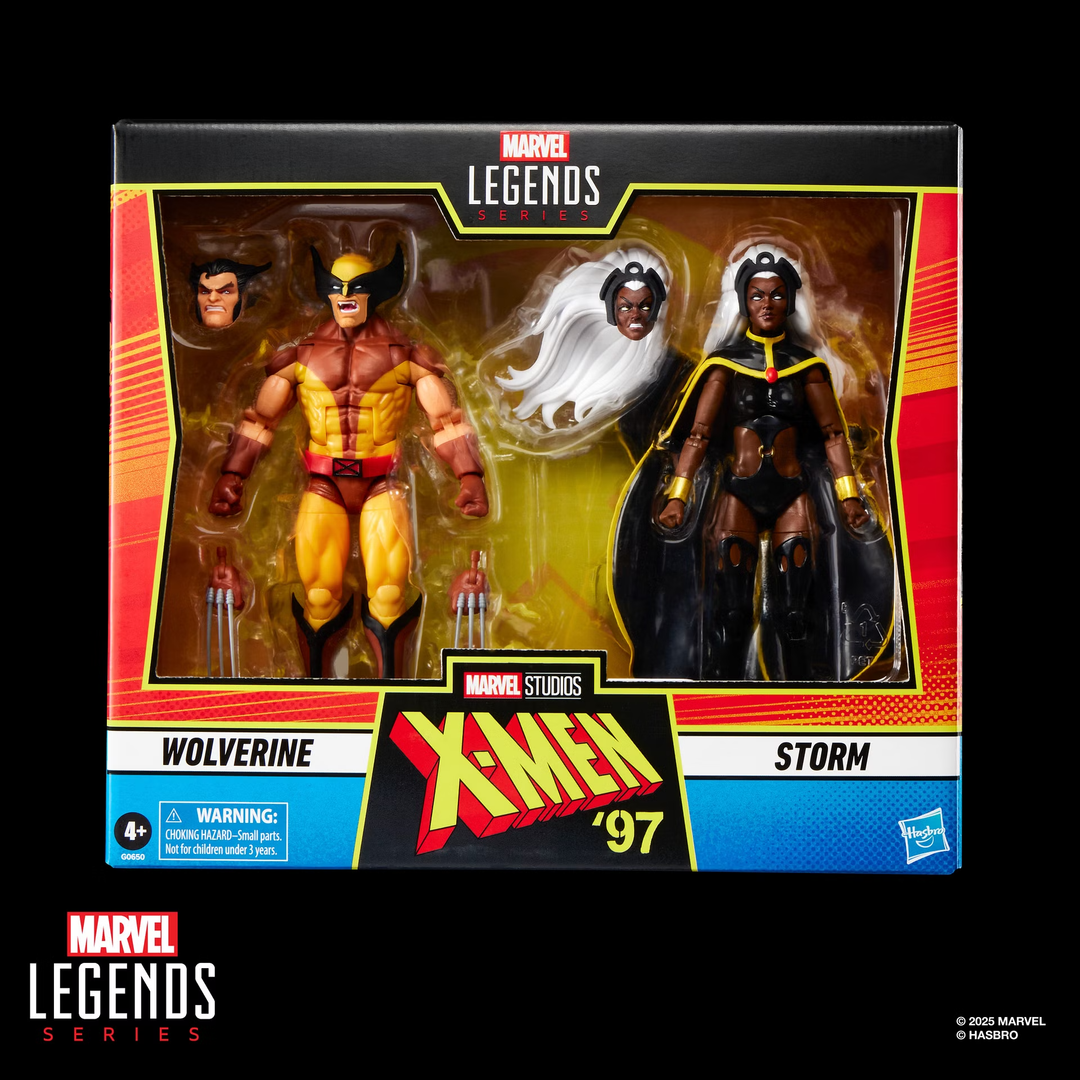 X-Men 97 Marvel Legends Wolverine and Storm 6-Inch Action Figures