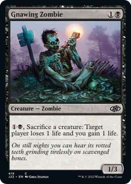 Gnawing Zombie
