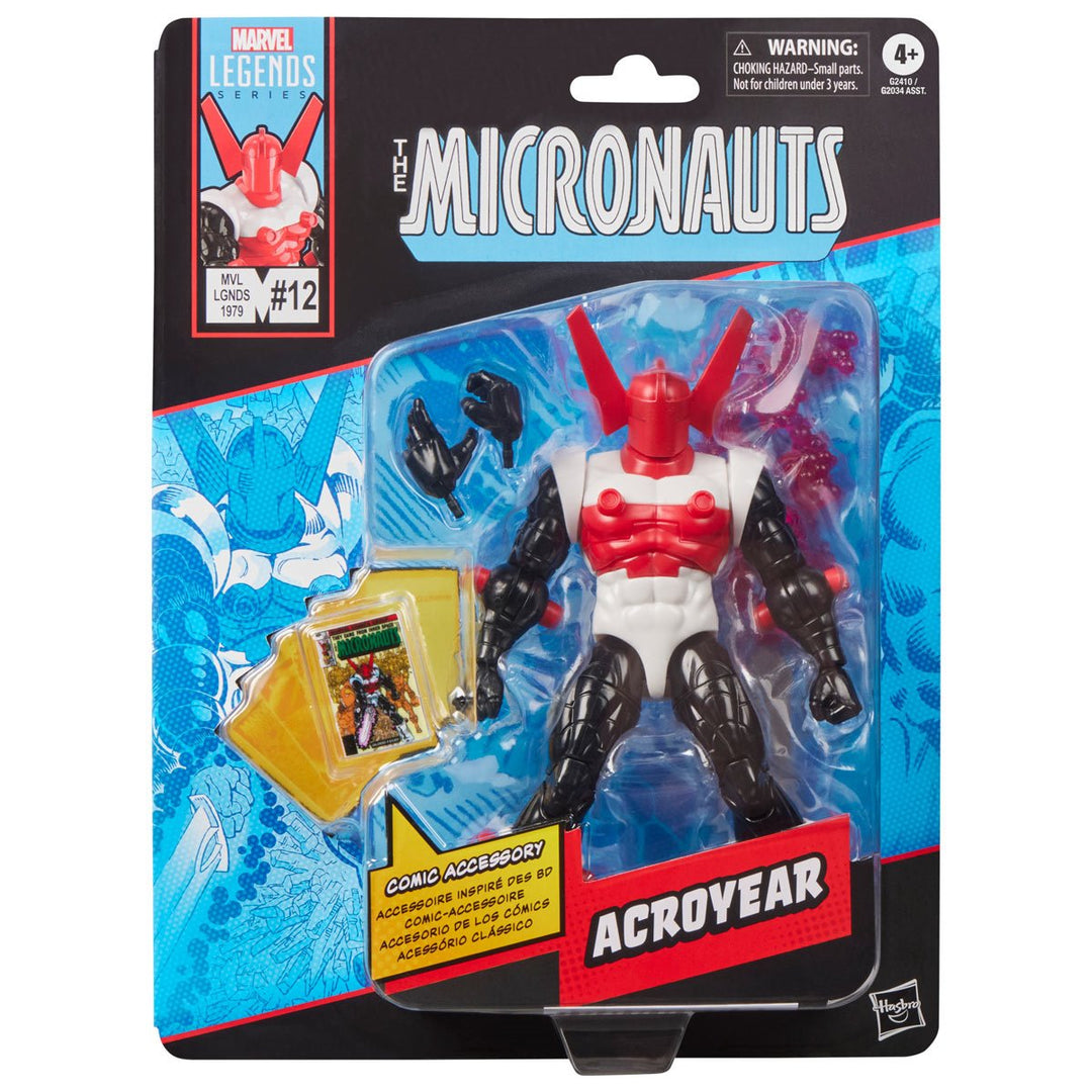 Marvel Legends Series Comics-Inspired Micronauts Acroyear 6-Inch Action Figure