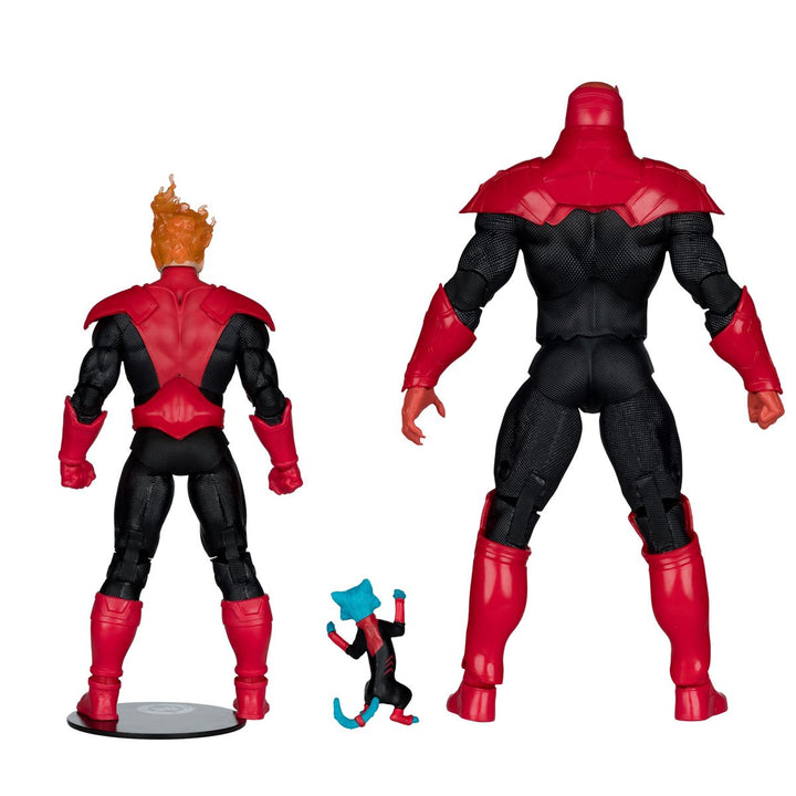 DC Multiverse Atrocitus Megafig and Red Lantern Corps Green Lantern 7-Inch Scale Action Figure 2-Pack