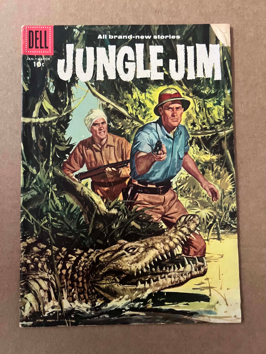 Dell Comics Jungle Jim #6 1956