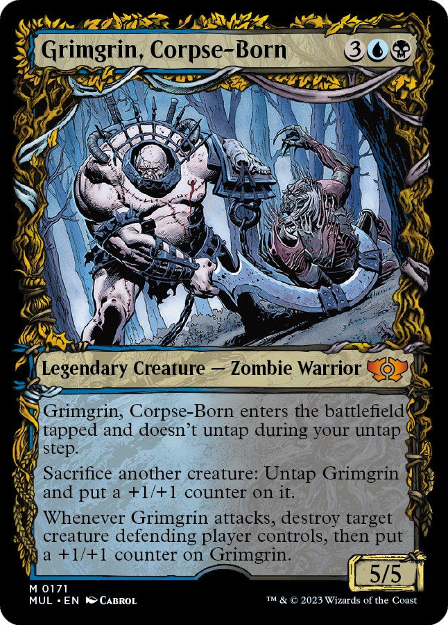 Grimgrin, Corpse-Born (Halo Foil)