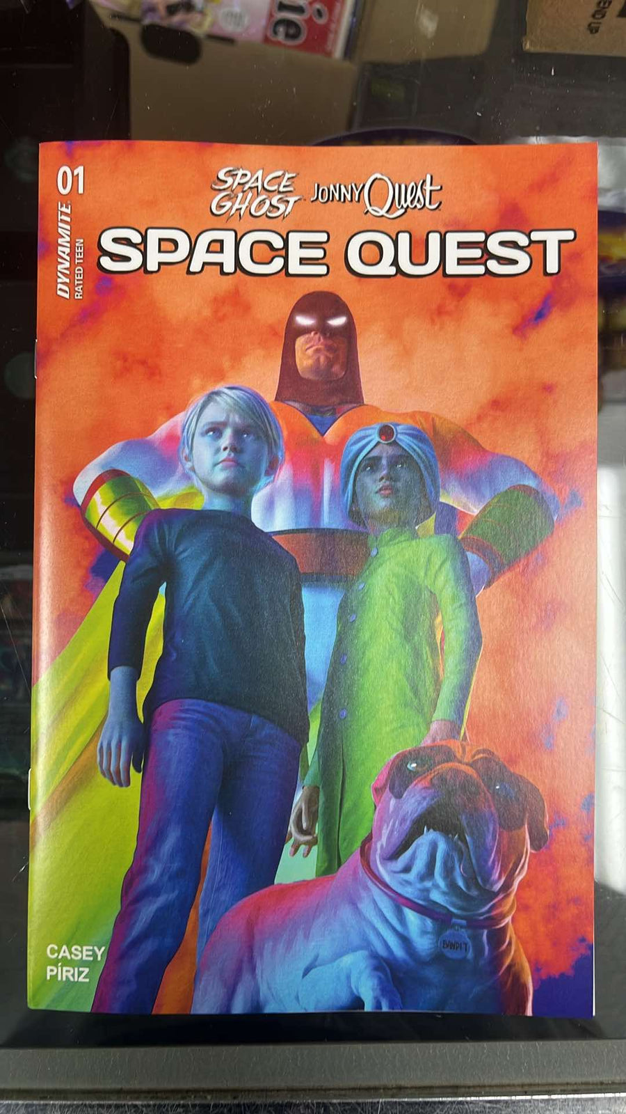 Space Ghost Jonny Quest Space Quest #1 Cover Za Foc 10 Copy In