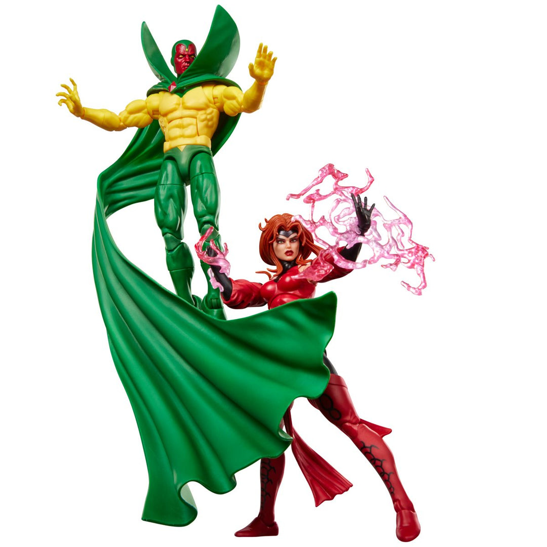 Avengers: The Crossing Marvel Legends Series Vision & Scarlet Witch 6-Inch Action Figures