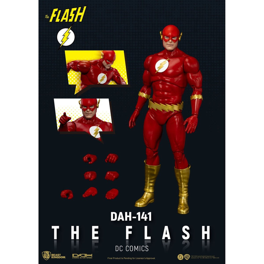 DC Comics The Flash DAH-141 Dynamic 8-Ction Heroes Action Figure